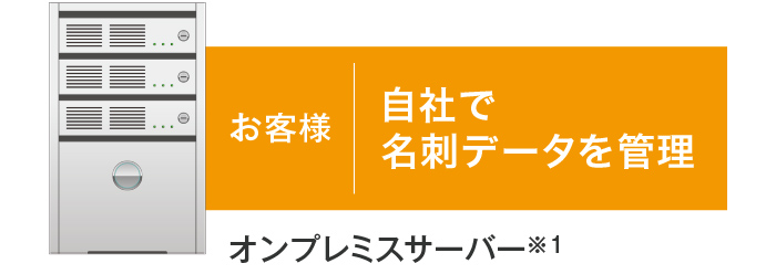 オンプレミスの名刺管理